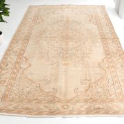 Neutral Vintage Anatolian Wool Rug