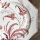 Medium ironstone dish Clairefontaine, "Indiana" service.