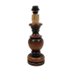 Wooden lamp foot 41 cm
