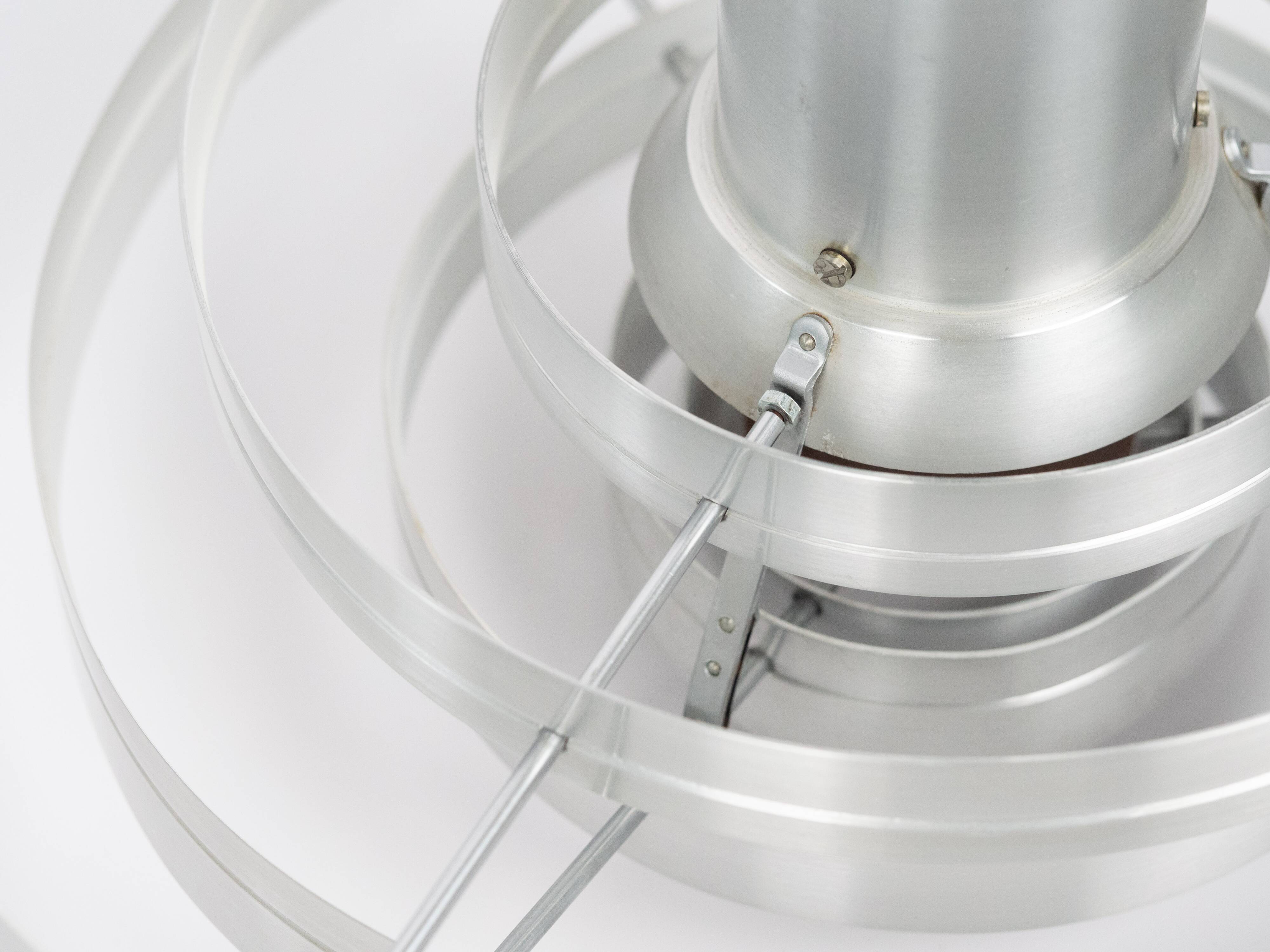 Danish vintage pendant lamp Fibonacci by Sophus Frandsen, Fog og Morup1963