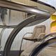 Vintage chrome space age table