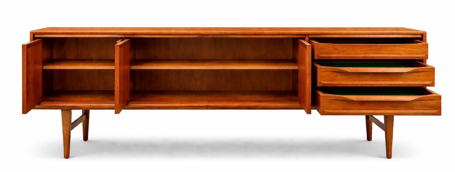 Scandinavian teak sideboard from the 60s, 70s.
