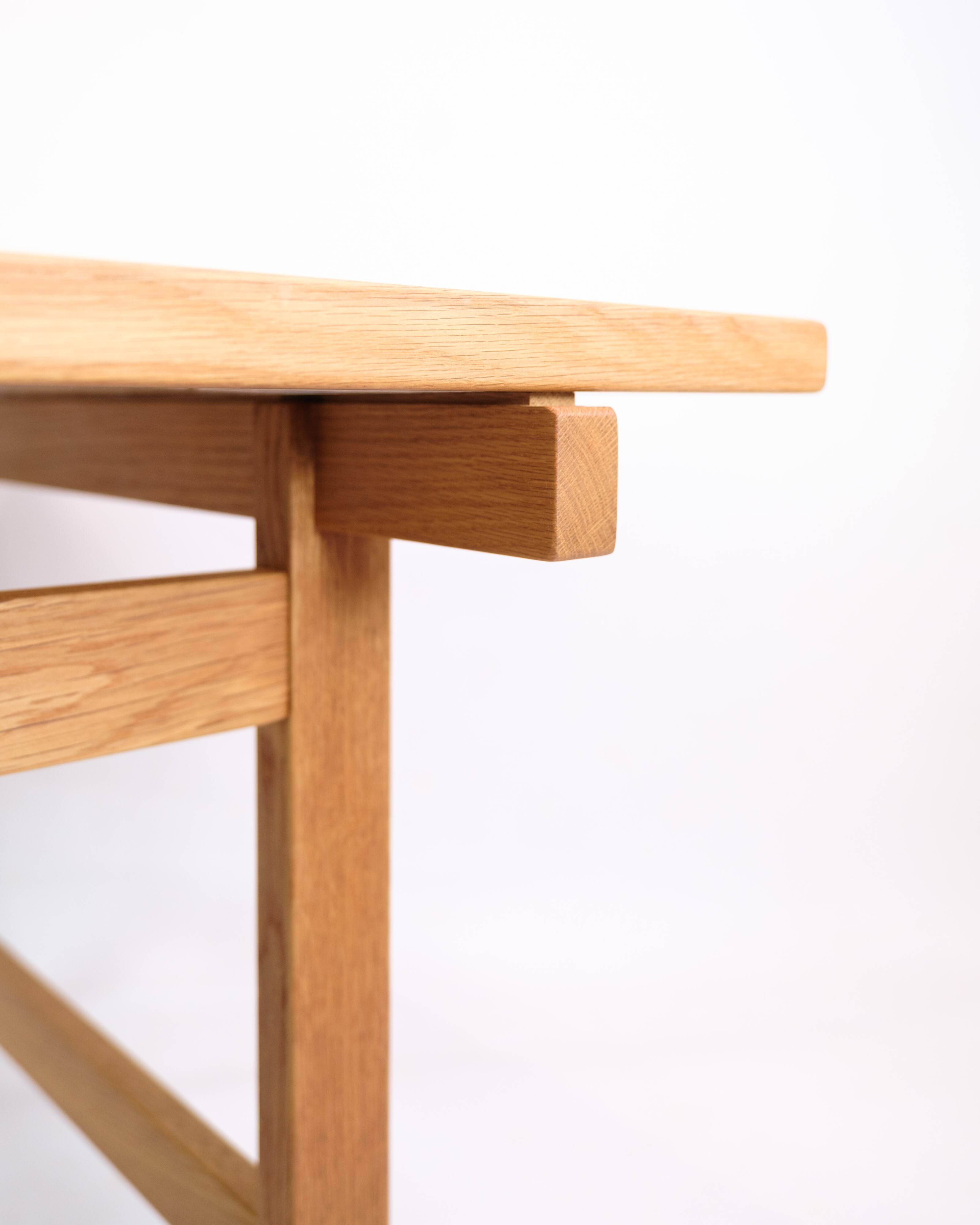 Sofa Table Made In Oak By Hans J. Wegner For PP Furniture From 1990s