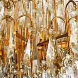 Italian Murano 1970 crystal chandelier