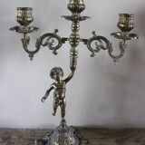 Regulated chandelier with three candle holders Angelot