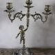 Regulated chandelier with three candle holders Angelot