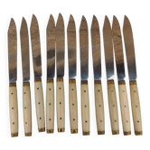 Set of 11 vintage Douris knives