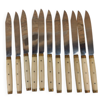 Set of 11 vintage Douris knives