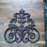 Ornament arabesque trim in cast iron