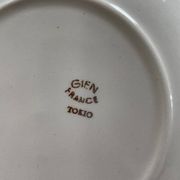 Set of 4 deep plates Gien Tokio diameter 23 cm