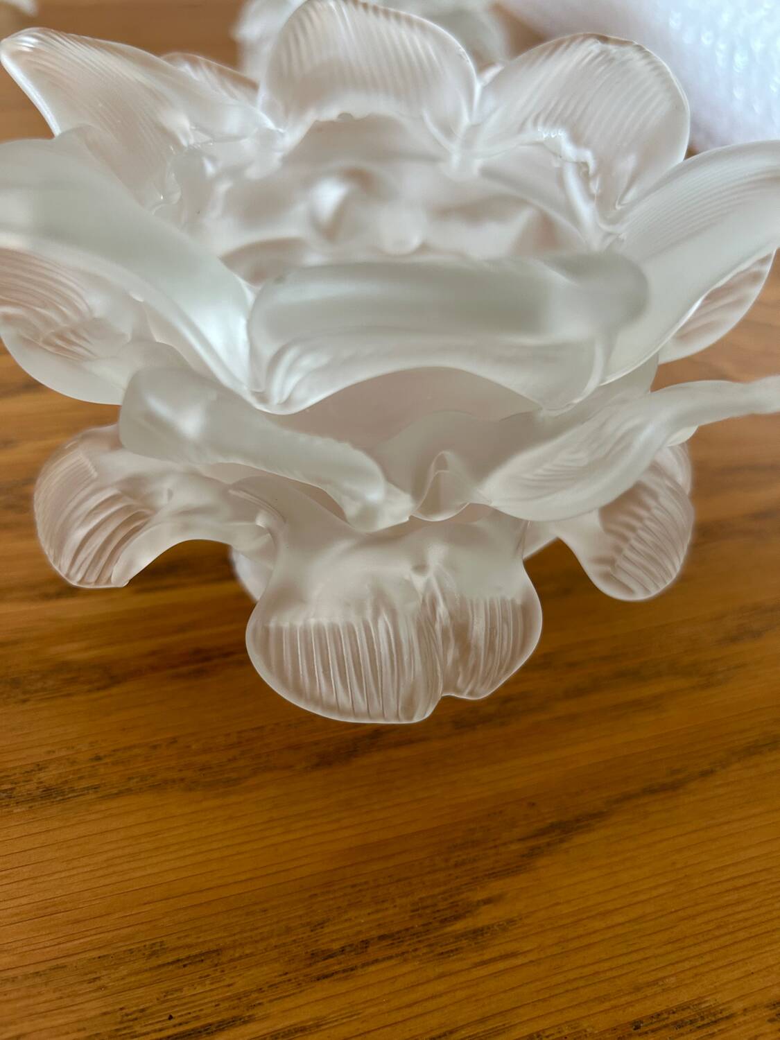 5 glass paste tulips