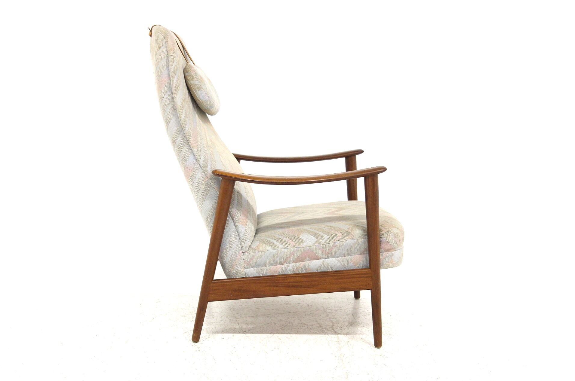 Walnut armchair, Sweden, 1950