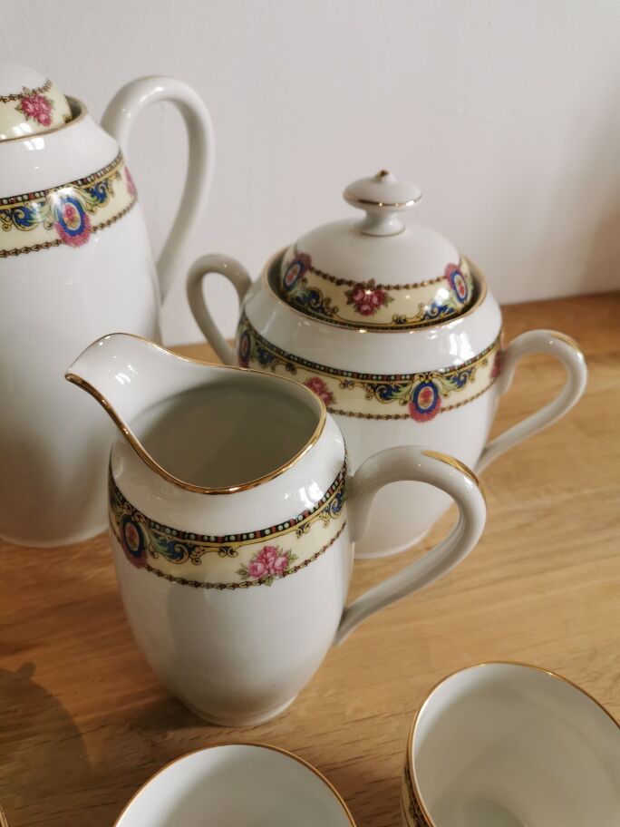 Limoges porcelain tea set