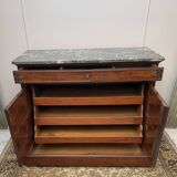 Lemarchand Stamped Mahogany Sideboard Chest of Drawers