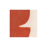 Duo of abstract paintings on paper - paintings signed Eawy