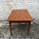 Farm table with drawer