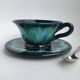 Deep blue Vallauris teacup