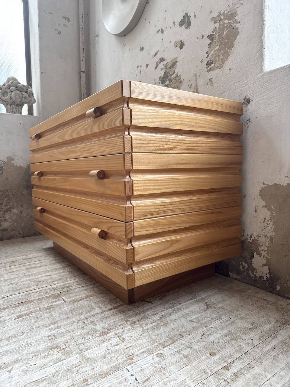 Solid oak chest of drawers Regain XL