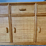 Bamboo and rattan buffet
