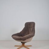 Danish lounge chair designed by H.W. Small for Bramin, 1970s