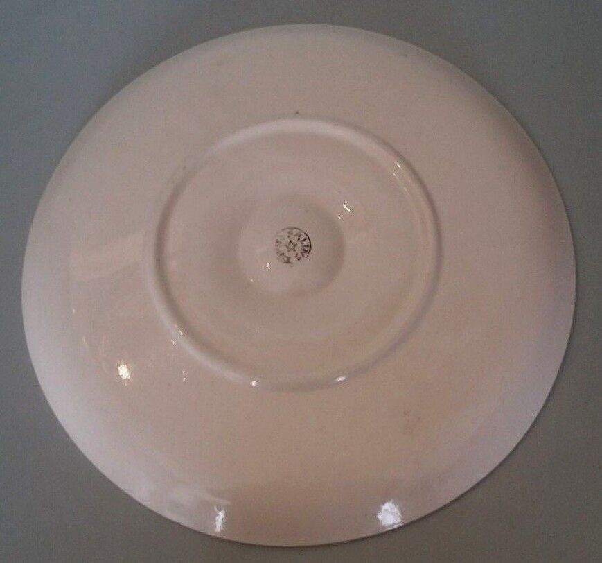 Assiette à huîtres en faïence Salins