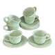 Tasses et soucoupes mint