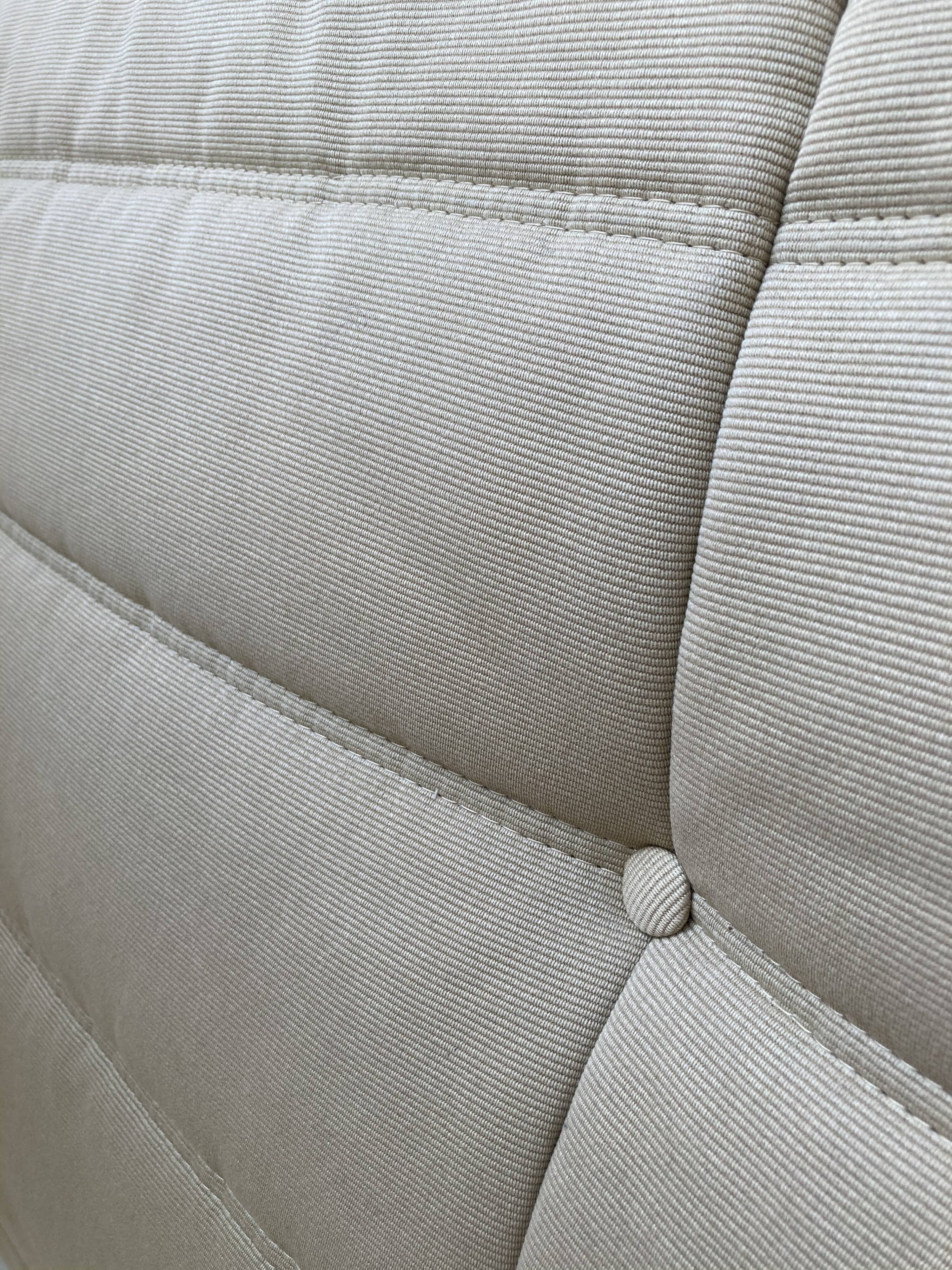 2-seater Sofa Togo Line Roset worn beige fabric