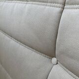 2-seater Sofa Togo Line Roset worn beige fabric