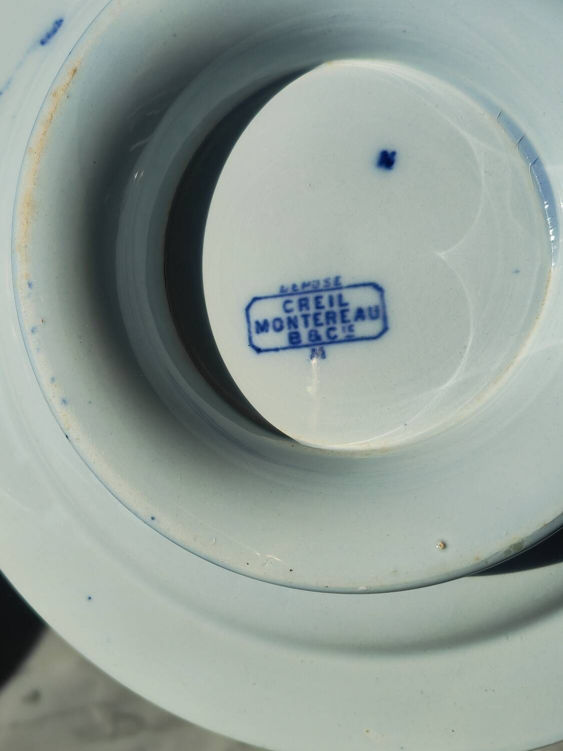 Creil Montereau dish