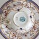Tasse à café en terre de fer décor Minton mauve Sarreguemines fin XIXe