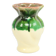 Small west germany vase cream green crackle glazed ceramic 15cm