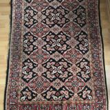 Oriental carpet navy blue and red 200x130cm