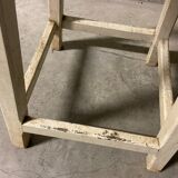 Wooden workshop stool