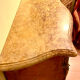 Old chest of drawers marquetry Louis XV style