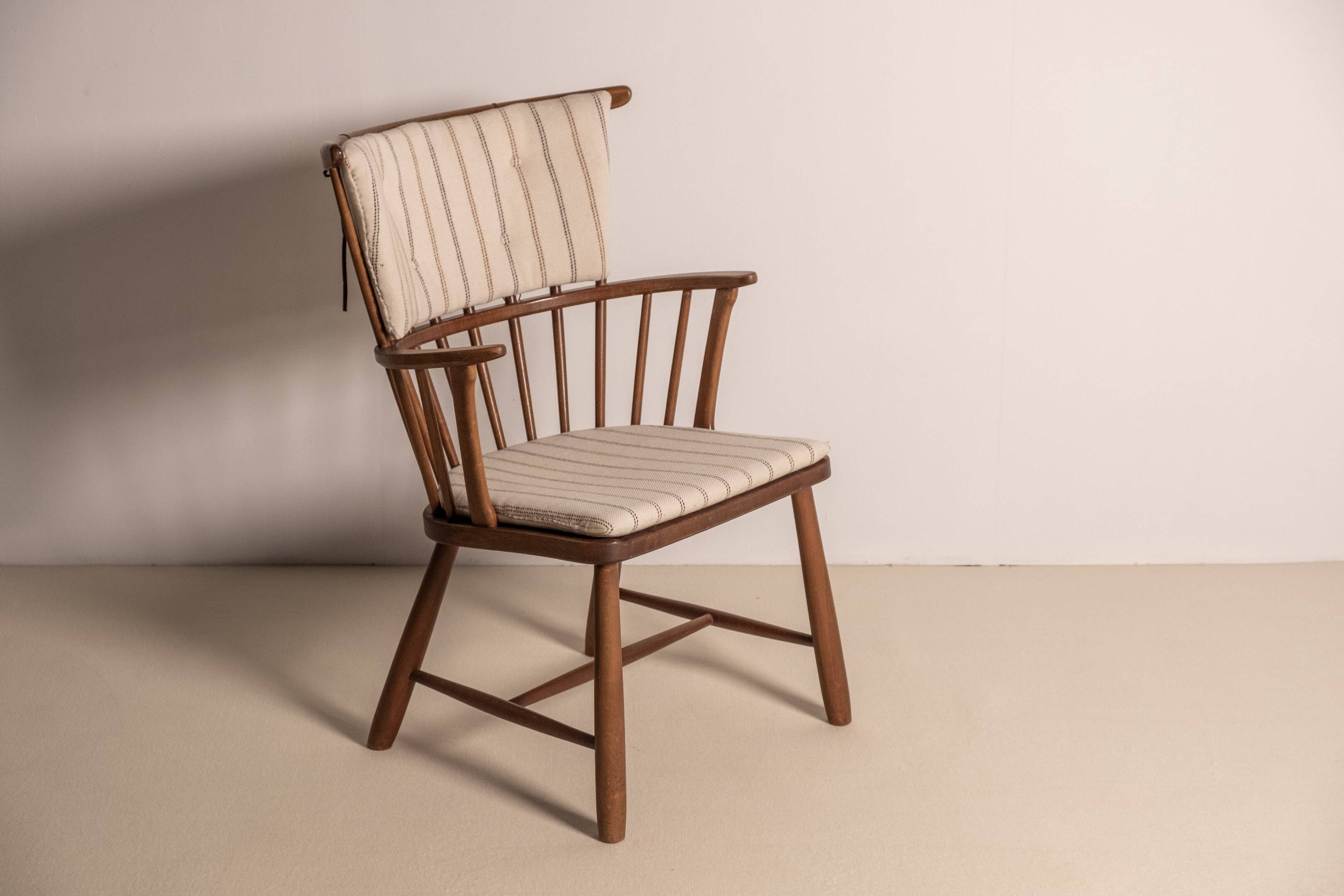 Chaise Windsor Ove Boldt modèle 1638, Fritz Hansen années 1940