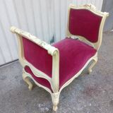 Louis XV style bench 19th rockery model