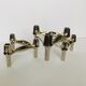 Set of 3 BMF metal candle holders