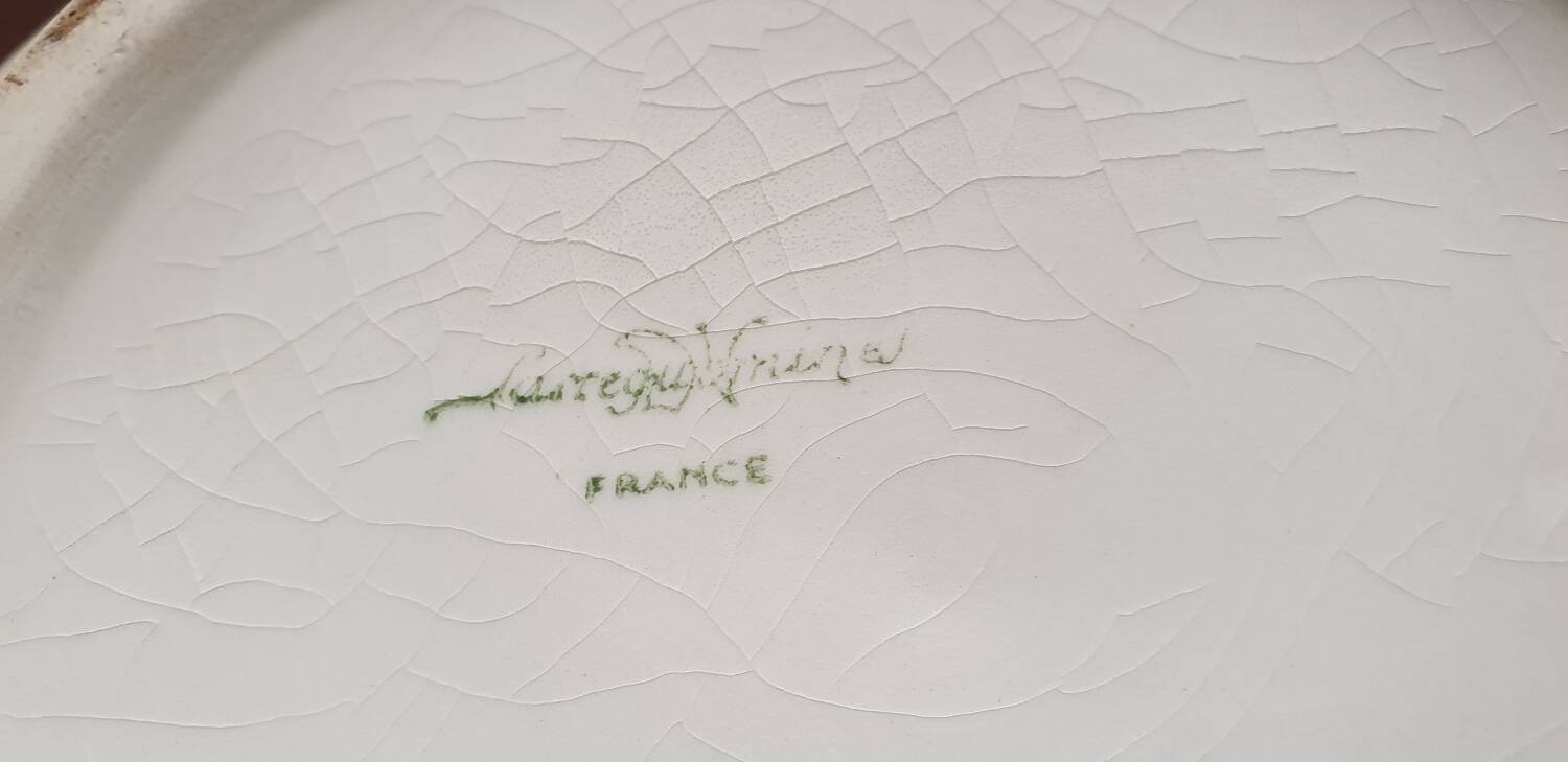 Sarreguemines salad bowl