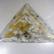 Large triangular glass wall & ceiling lamp, 1960’s