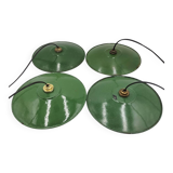 4 suspensions en tôles émaillées