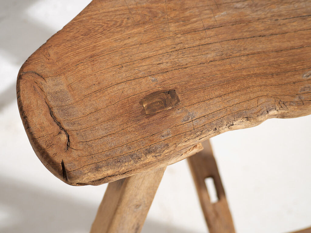 Ancien tabouret oriental (c.1920) #5