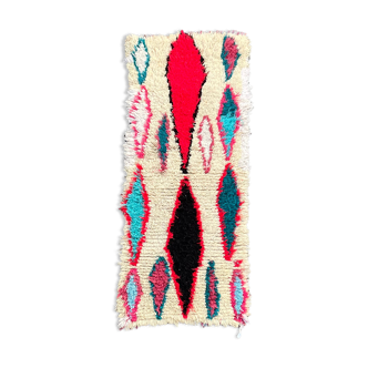 Vintage Azilal Berber rug 75x180 cm