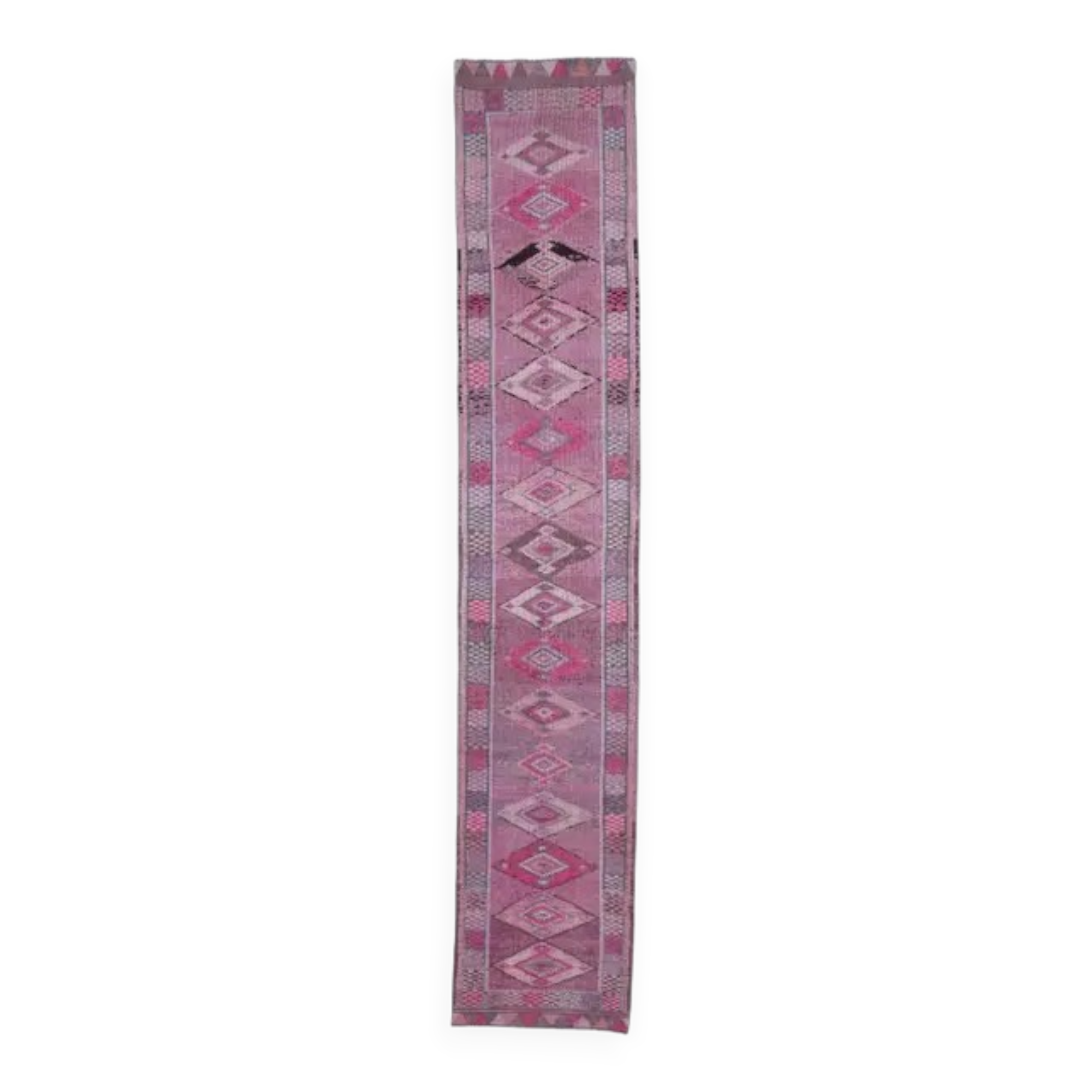 Turkish Oushak handmade runner 80x444