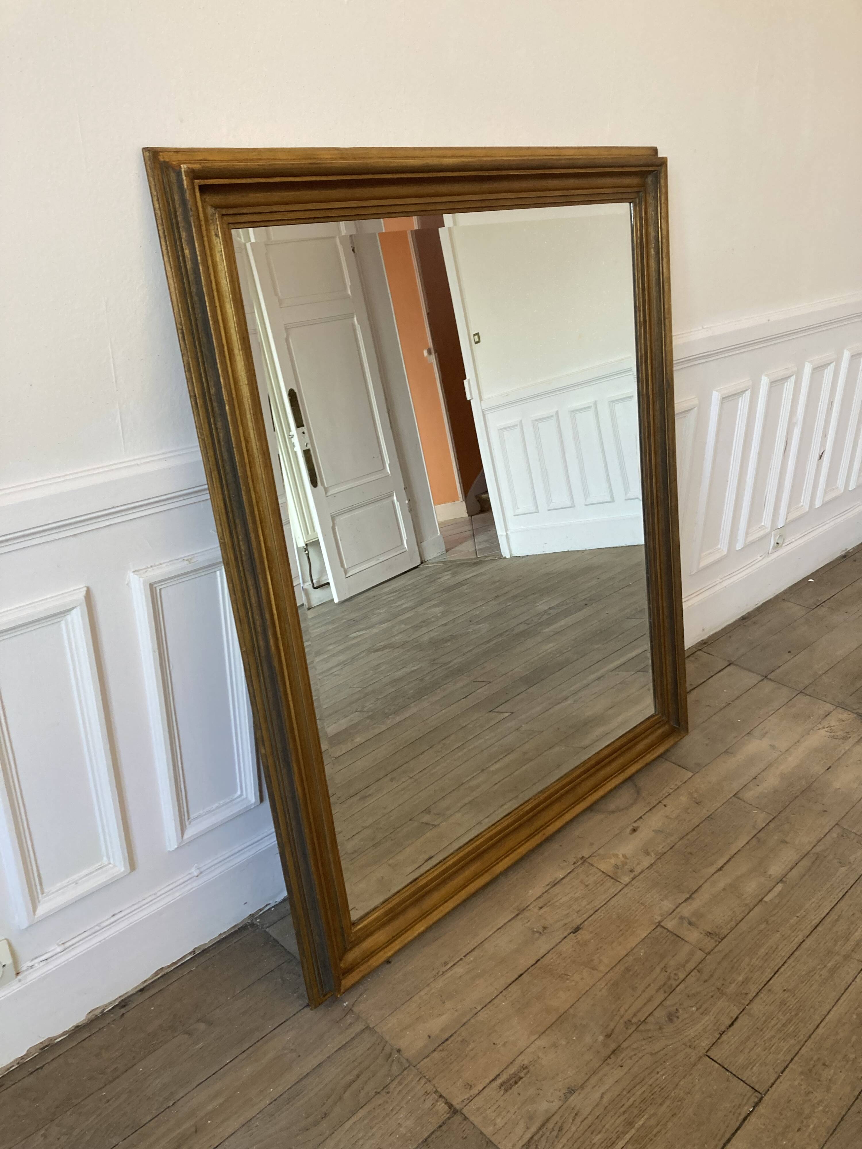 Antique mirror 134x115cm
