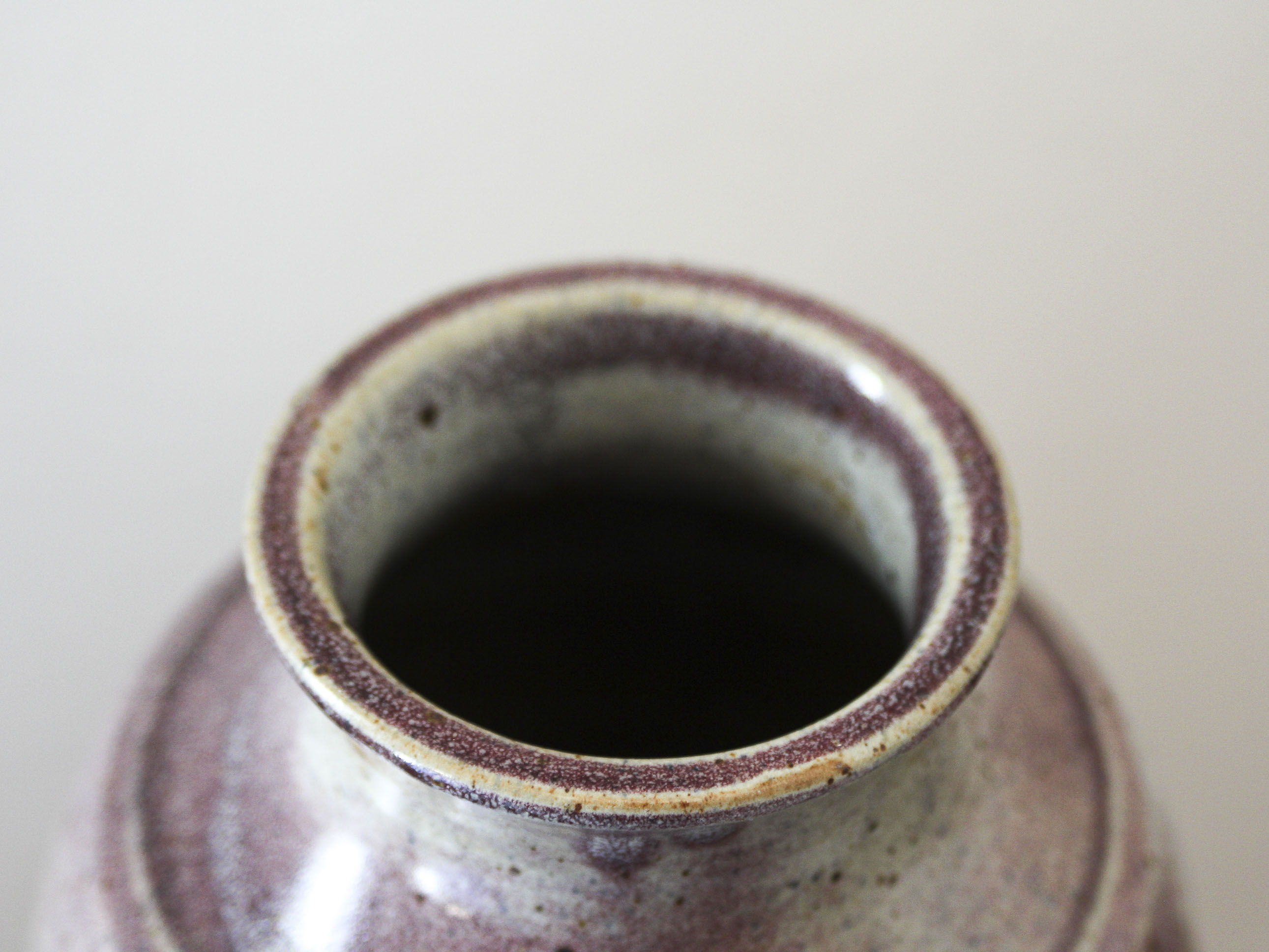 Vase en grès émaillé Roger Jacques Grès du Puisaye