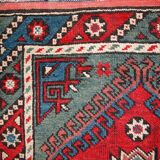 Tapis ancien turc anatolian fait main 74cm x 131cm 1920, 1c513