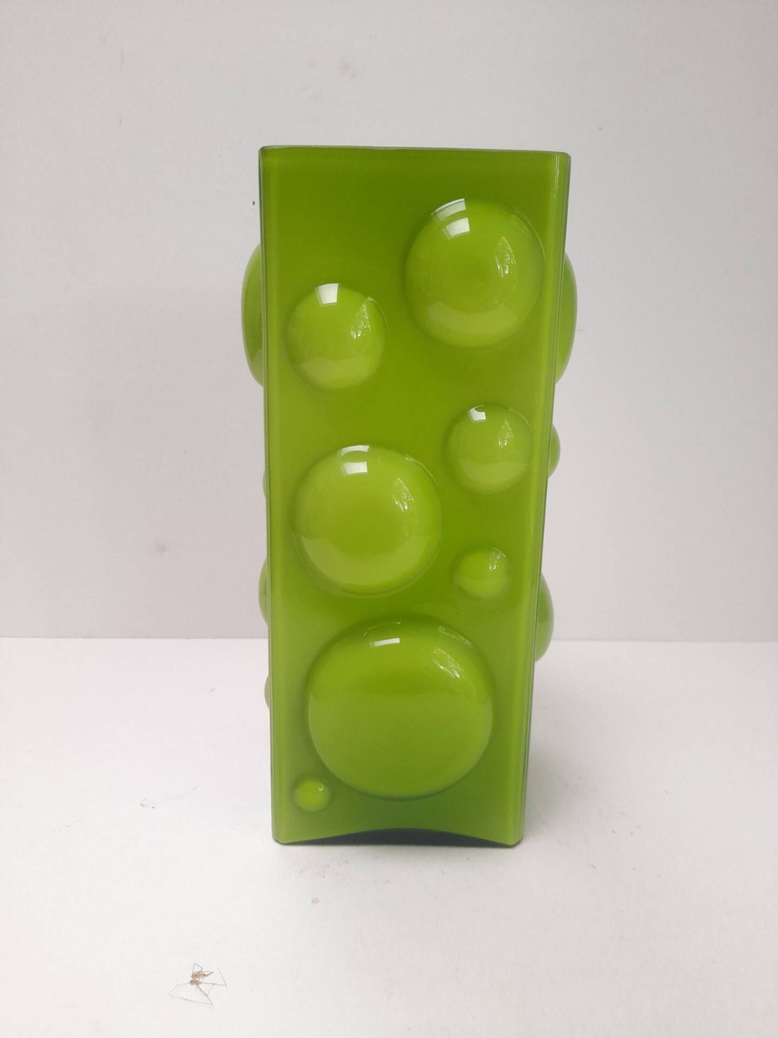 Vase bulles vert space age Illums Bolighus 70s