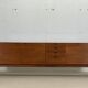 Mid-Century Sideboard by Meredew (Brown Leather Handles)
