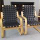 Fauteuil 406 cuir Alvar Aalto edition Artek