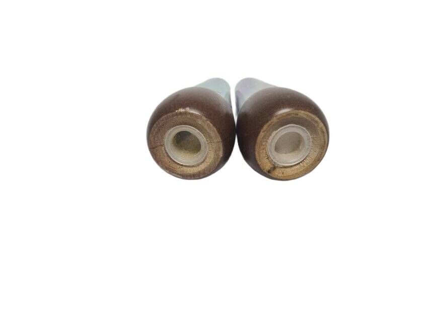 Vintage salt and pepper holders from A&B, Denmark, 1950s, set of 2